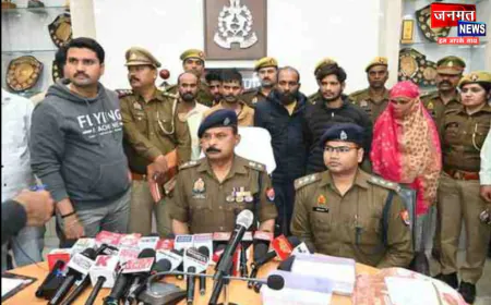 जालौन पुलिस की बड़ी कामयाबी, हत्या की घटना का 72 घंटे में खुलासा; 6 आरोपी गिरफ्तार