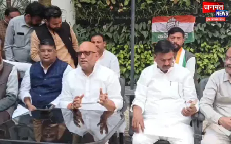 शाहजहांपुर पहुंचे कांग्रेस अध्यक्ष अजय राय ने भाजपा सरकार पर साधा निशाना, कहा- 'मजे लेने' जा रहे CM