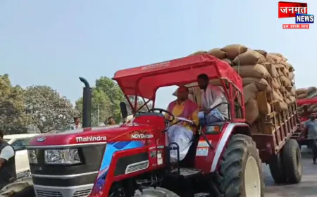 चंदौली: धान खरीद बंद होने से परेशान थे किसान, पूर्व सपा विधायक ने शुरू करा दी खरीद