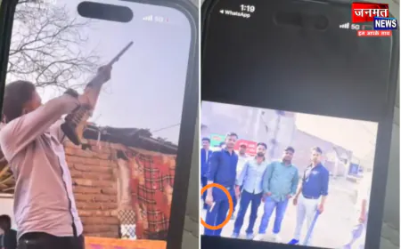 औरैया: अपराधी अमन ठाकुर ने सोशल मीडिया पर डाला फायरिंग वाला वीडियो, माडा गैंग का है सक्रिय सदस्य