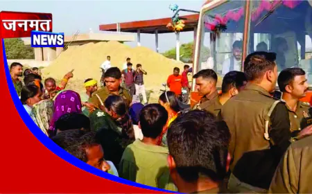 फतेहपुर में मौरंग लदे डंपर ने छात्रा को रौंदा, 13 वर्षीय नैंसी की दर्दनाक मौत