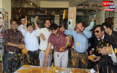 मुजफ्फरनगर के अधिवक्ताओं ने खेली फूलों से होली, समाज को दिया एकता और सौहार्द का संदेश