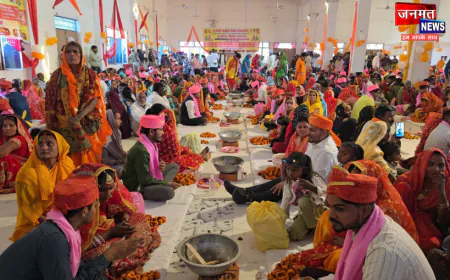 सिद्धार्थनगर: मुख्यमंत्री सामूहिक विवाह योजना के तहत डुमरियागंज में दांपत्य सूत्र में बंधे 207 जोड़े