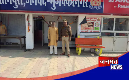 मुजफ्फरनगर: फर्जी लेटर पैड बनाकर जमानत तस्दीक कराने वाला गिरफ्तार, किया था ग्राम प्रधान का फर्जी हस्ताक्षर