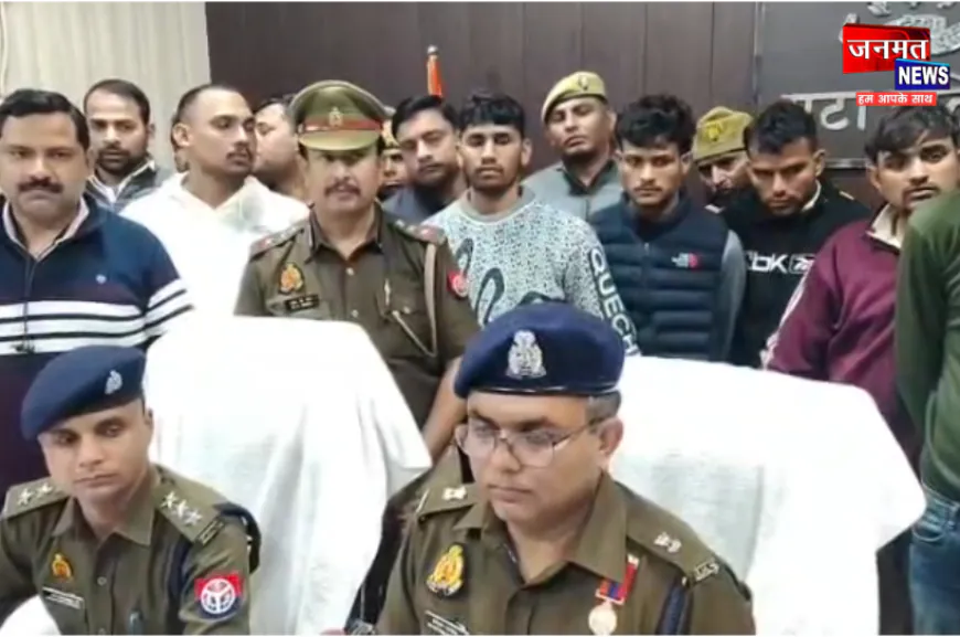 एटा: ट्रांसफार्मर चोर गैंग का पुलिस ने किया भंडाफोड़, छह शातिर अपराधी गिरफ्तार