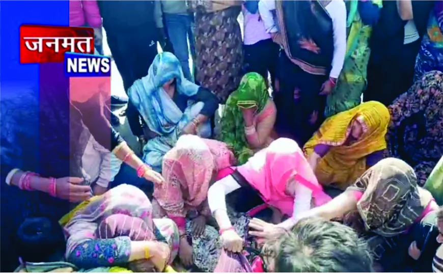 तेज रफ्तार एंबुलेंस ने सड़क पार कर रही मासूम को कुचला, मौके पर मौत, ग्रामीणों ने लगाया जाम