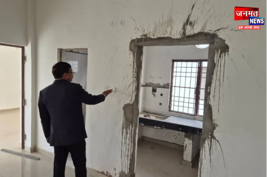उरई: 4 करोड़ रूपए की निर्माणाधीन परियोजना का DM ने किया औचक निरीक्षण, तकनीकी खामियां उजागर