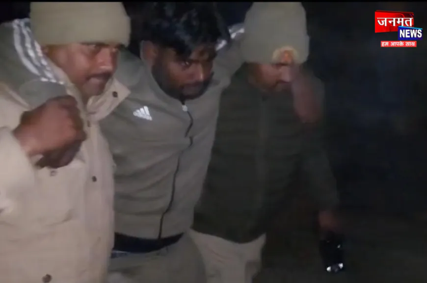 हरदोई में पुलिस अभिरक्षा से भाग रहा गौकश जवाबी फायरिंग में घायल, छीन लिया था दरोगा का सर्विस रिवॉल्वर