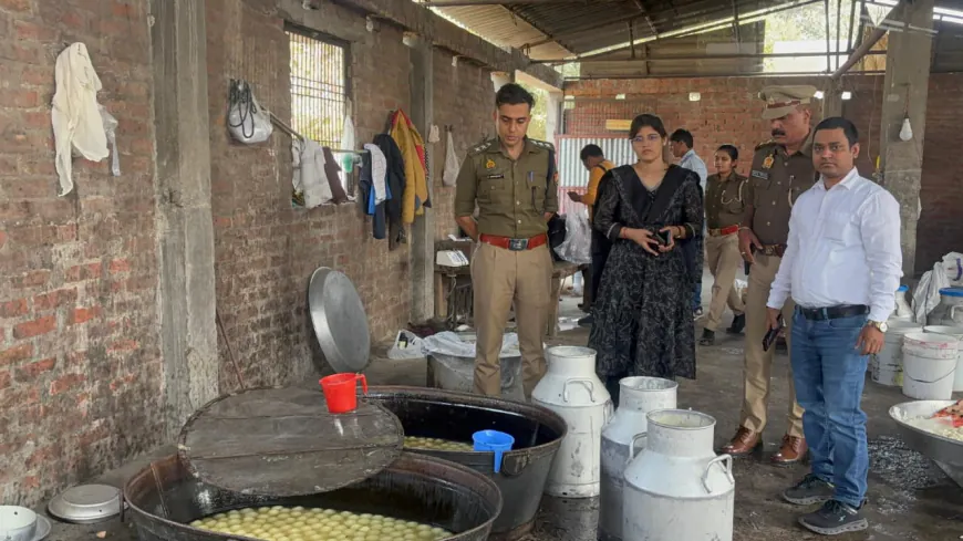 औरैया में आगामी होली पर्व के मद्देनजर  चलाया गया विशेष अभियान