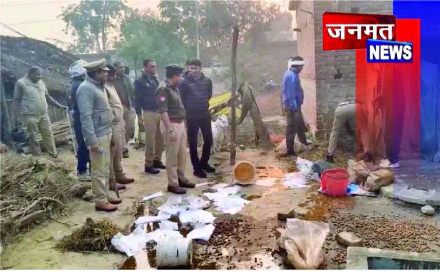 होली से पहले महराजगंज में अवैध शराब के अड्डों पर प्रशासन का ‘सर्जिकल स्ट्राइक'