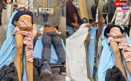 चंदौली: मामूली कहासुनी में दबंग ने चार युवकों को मारी गोली, गंभीर हालत में वाराणसी ट्रामा सेंटर में भर्ती