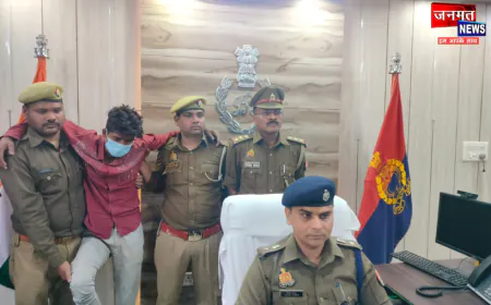 बलरामपुर: मानसिक दिव्यांग नाबालिग के साथ दुष्कर्म का आरोपी गिरफ्तार, पॉक्सो एक्ट के तहत दर्ज है मामला