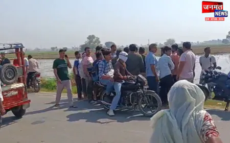 अलीगढ़ में पति के साथ बाइक पर जा रही पत्नी को बदमाशों ने मारी गोली, हालत गंभीर