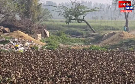 बरेली: दबंग ठेकेदार ने किया सरकारी तालाब पर अवैध कब्जा, ग्रामीणों ने ठेकेदार के खिलाफ खोला मोर्चा