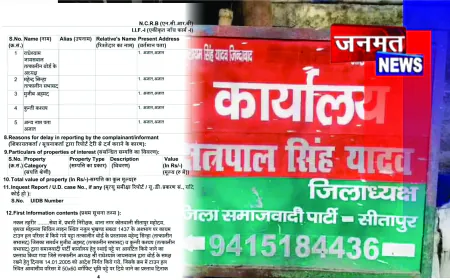 सपा कार्यालय के लिए जमीन आवंटन मामले में पूर्व पालिका अध्यक्ष समेत चार पर मुकदमा दर्ज