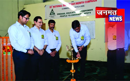 ग्रासिम इंडस्ट्रीज में राष्ट्रीय सुरक्षा सप्ताह का भव्य समापन, कर्मचारियों को सुरक्षित कार्य-संस्कृति अपनाने का संदेश