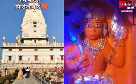 फिरोजाबाद: सुहाग नगरी के धार्मिक स्थलों की बदलेगी तस्वीर,योगी सरकार ने विकास के लिए खोला खजाना