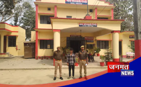 बलरामपुर में नाबालिग से दुष्कर्म का आरोपी गिरफ्तार, पुलिस ने भेजा जेल