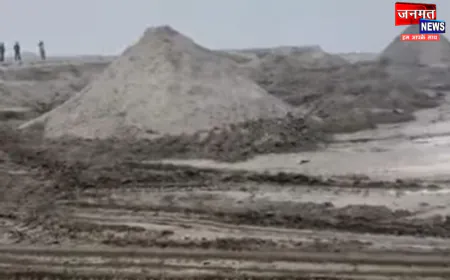 उरई: मुख्यमंत्री के मंत्रालय में भी खनन माफिया की बदनीयती, यमुना नदी में मानक के विपरीत होता खनन