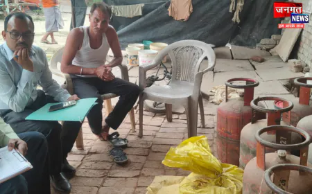फतेहपुर में अवैध गैस सिलेंडर भंडारण का भंडाफोड़, 24 सिलेंडर बरामद; खुली पाई गई सील