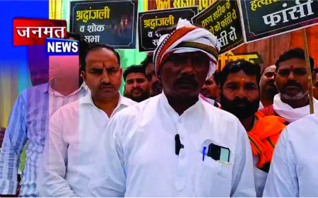 दिल्ली में युवक की हत्या से सोनकर समाज में आक्रोश, चंदौली में शोकसभा कर न्याय की मांग