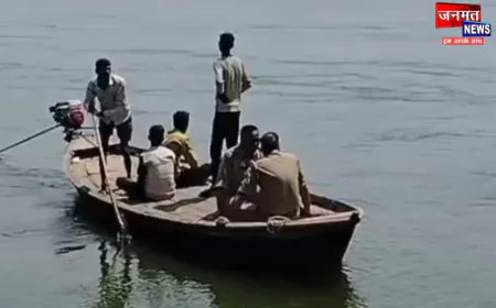 फतेहपुर: दोस्तों के साथ यमुना घाट पर नहाने गया युवक डूबा, गोताखोरों की मदद से तलाश जारी