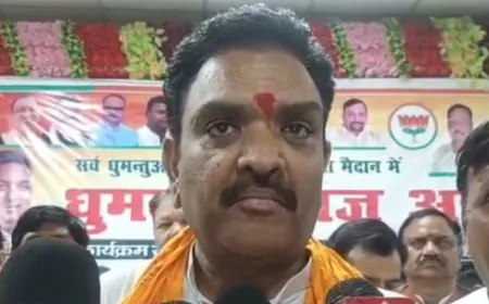 एटा में मंत्री असीम अरुण ने पूर्व सीएम पर साधा निशाना, घुमंतू जातियों की योजनाएं बंद करने का आरोप