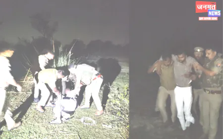 फतेहपुर: पुलिस व शातिर चोरों के बीच मुठभेड़, एक के पैर में लगी गोली; 8 अन्य गिरफ्तार