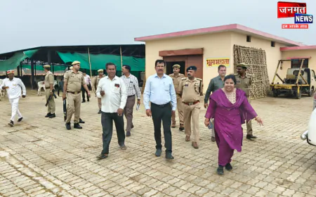 उरई: मीगनी गौशाला में गोवंश संरक्षण को मिली मजबूती, व्यवस्थाएं हुईं बेहतर; डीएम-एसपी ने जताया संतोष
