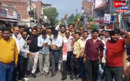 हरदोई: रामनवमी पर सपा नेता के विवादित बोल, जिले भर में जोरदार विरोध-प्रदर्शन; एफआईआर दर्ज