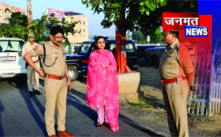 जेवर एयरपोर्ट पर प्रधानमंत्री के प्रस्तावित दौरे को लेकर प्रशासन सतर्क, डीएम व एसएसपी ने रूट डायवर्जन व्यवस्था का किया निरीक्षण