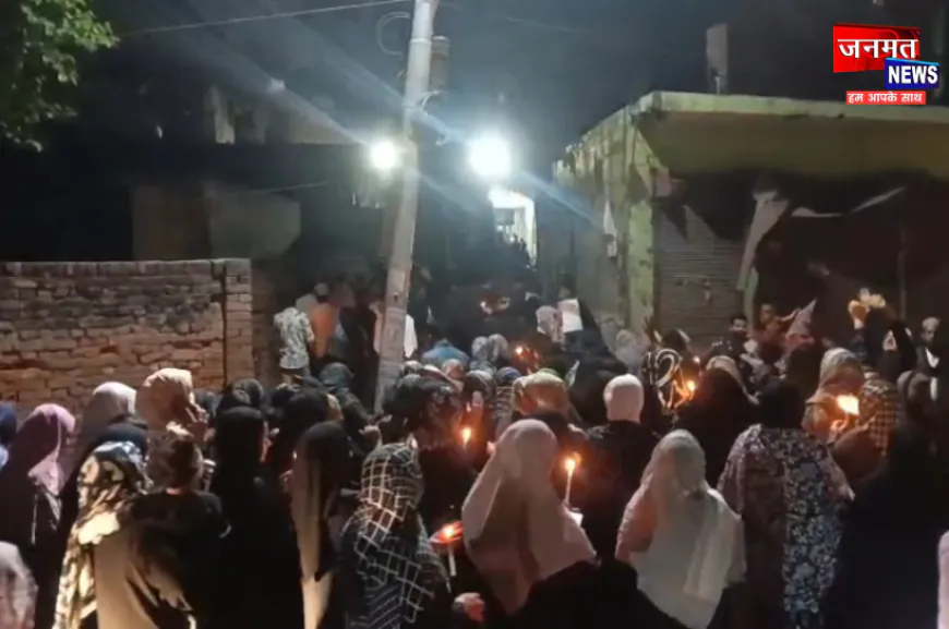 फर्रुखाबाद में शिया समुदाय का विरोध, अयातुल्लाह खोमनाई की शहादत पर कैंडल मार्च व मजलिस