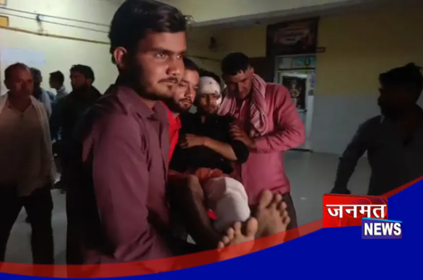 फिरोजाबाद: दो सड़क हादसे में गई दो युवकों की जान, दो युवक गंभीर रूप से घायल