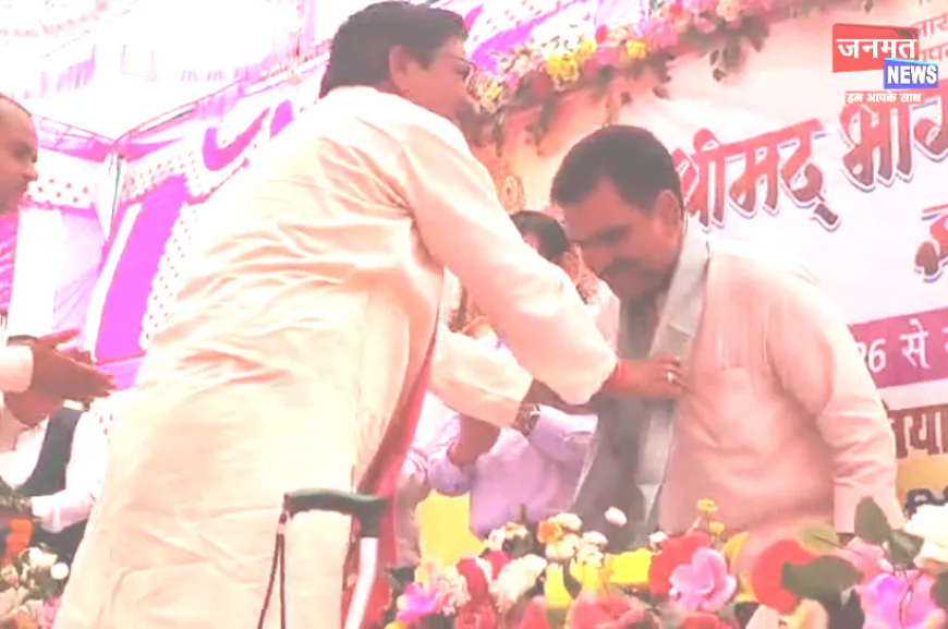 एक वीडियो ने कन्नौज की सियासत में मचा दी हलचल, सपा प्रवक्ता कर रहे योगी के मंत्री का स्वागत