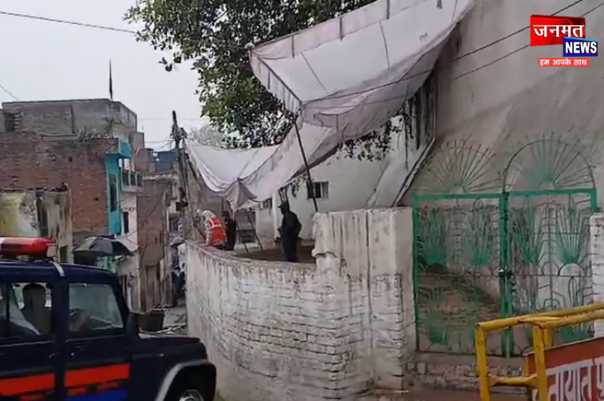 संभल: कड़ी सुरक्षा में अदा हुई जुमा अलविदा की नमाज, प्रशासन की चाक चौबंद व्यवस्था