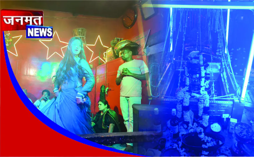 मणिकर्णिका घाट पर आधी रात नगर वधुओं का भक्ति नृत्य, जलती चिताओं के बीच गूंजे भजन