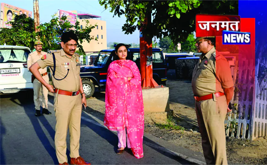 जेवर एयरपोर्ट पर प्रधानमंत्री के प्रस्तावित दौरे को लेकर प्रशासन सतर्क, डीएम व एसएसपी ने रूट डायवर्जन व्यवस्था का किया निरीक्षण