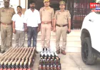 मिर्जापुर: 30 लाख के अवैध अंग्रेजी शराब के साथ 2 तस्कर गिरफ्तार