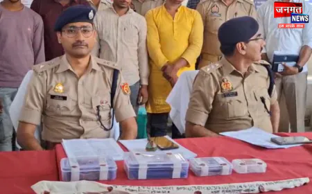 चंदौली: लूट की घटना का पुलिस ने किया खुलासा, व्यापारी का चालक ही मास्टरमाइंड; चारो आरोपी गिरफ्तार