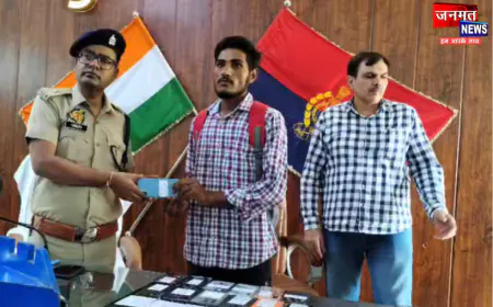 बुलंदशहर पुलिस ने गुम हुए 122 मोबाइल किए बरामद, खिल उठे लोगों के चेहरे