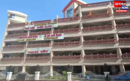 अयोध्या विकास प्राधिकरण की सख्ती, बकाया न चुकाने पर टेढ़ी बाजार स्थित शबरी रसोई सील