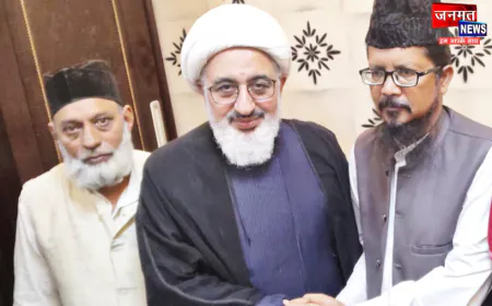 ईरानी सुप्रीम लीडर के प्रतिनिधि का बरेली में औचक आगमन, मौलाना शहाबुद्दीन रज़वी ने की मुलाकात