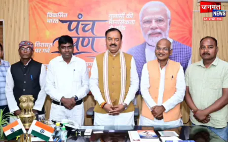 अयोध्या: निषाद समाज के अध्यक्ष ने परिक्रमा मार्ग चौड़ीकरण से प्रभावितों की समस्या से डिप्टी CM को कराया अवगत