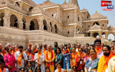 अयोध्या: दिल्ली स्टडी ग्रुप अध्यक्ष के नेतृत्व में विश्व शांति व कल्याण के लिए यज्ञ का आयोजन