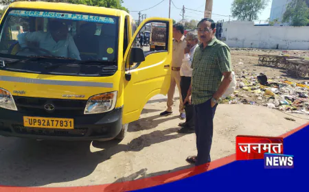 उरई में हादसे के बाद नींद से जागा परिवहन विभाग, अवैध स्कूल वाहनों पर की सख्ती