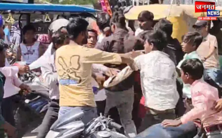 फतेहपुर में अंबेडकर जयंती के जुलूस के दौरान बवाल, जमकर चले लाठी-डंडे व लात-घूंसे