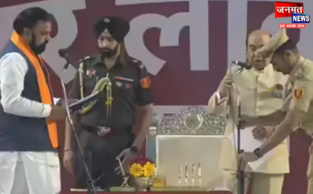 सम्राट चौधरी बने बिहार के मुख्यमंत्री, विजय चौधरी और बिजेंद्र यादव ने ली डिप्टी सीएम पद की शपथ