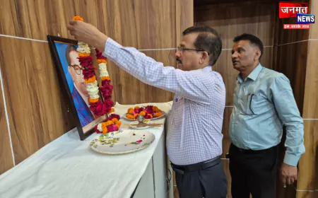 उरई में संविधान निर्माता को नमन, कलेक्ट्रेट सभागार में मनाई गई डॉ. भीमराव अंबेडकर जयंती