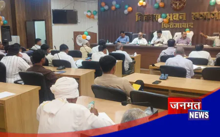 फ़िरोज़ाबाद में किसान समाधान दिवस कार्यकम का आयोजन, लगाया जा रहा है फार्मर रजिस्ट्री कैम्प