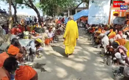 अयोध्या: तपस्वी महाराज की पुण्यतिथि का कार्यक्रम हवन पूजन और भंडारे के साथ संपन्न